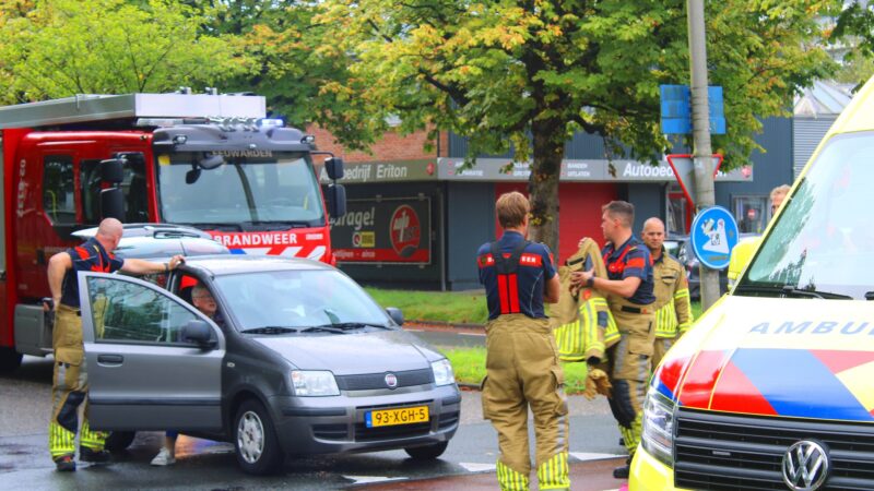 Fietser gewond bij ongeval op de kruising van de Brandemeer en de Wollegaast in Leeuwarden