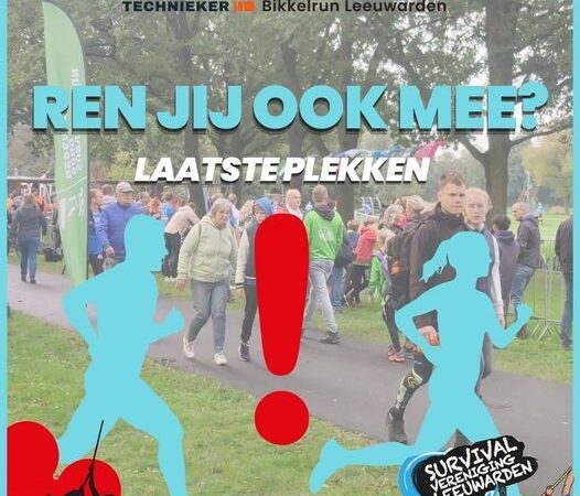 30e Technieker Bikkel Survivalrun in Leeuwarden ‘De uitdaging voor echte bikkels’