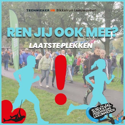 30e Technieker Bikkel Survivalrun in Leeuwarden ‘De uitdaging voor echte bikkels’