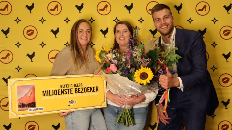 Miljoenste bezoeker voor Pathé Leeuwarden