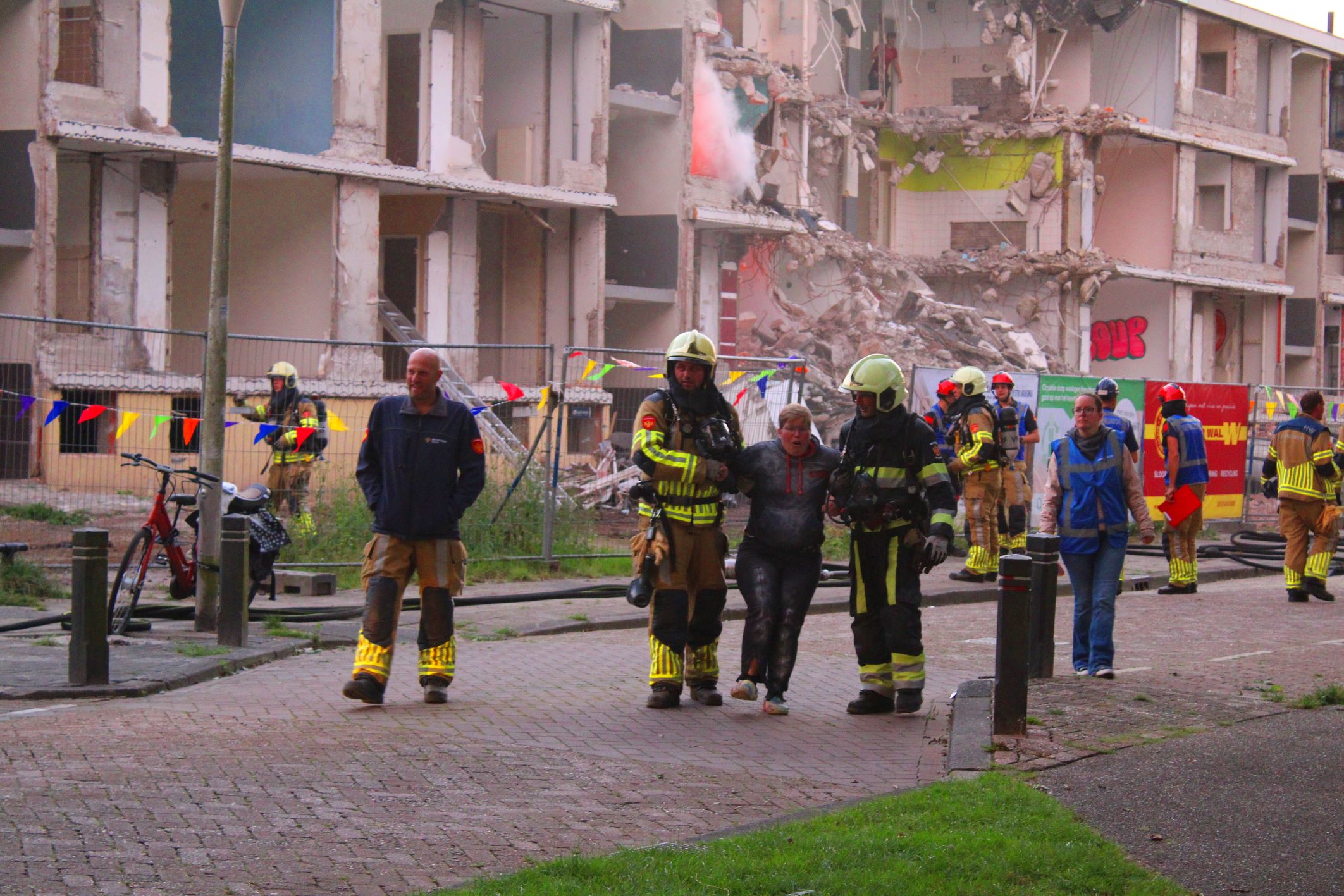 Hulpdiensten houden grote oefening in Leeuwarden