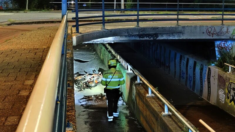 Twee deelscooters volledig uitgebrand in Leeuwarden