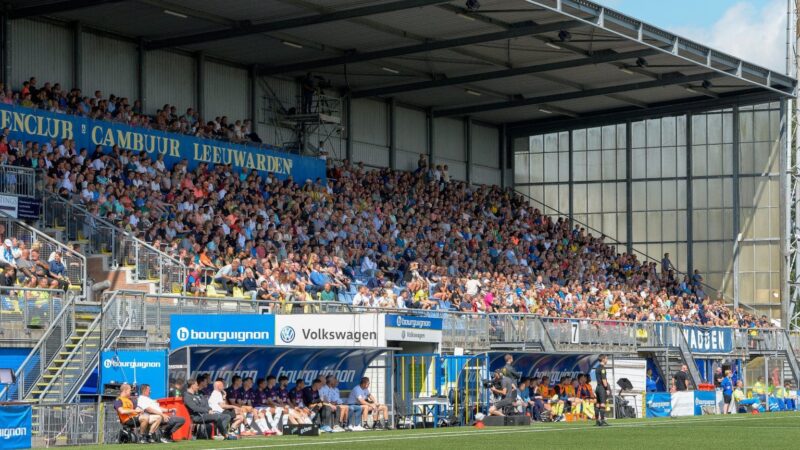 Ophaalmoment stoeltjes oude Cambuurstadion uitgesteld
