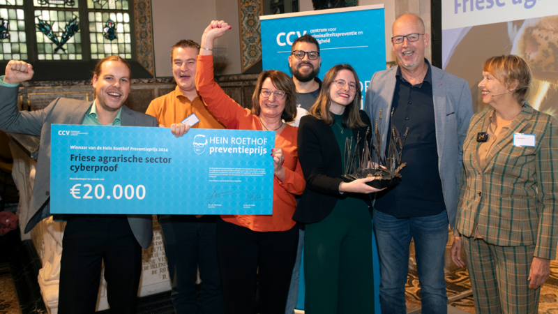 Cyberproof project uit Leeuwarden voor Friese boeren wint prestigieuze prijs