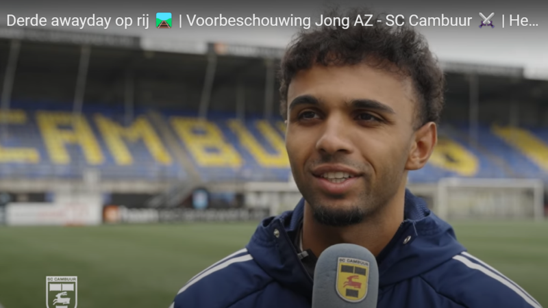 Nicky Souren: “We gaan naar Jong AZ om de drie punten te pakken”