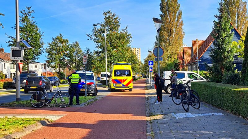 Fietser gewond bij aanrijding met bestelbus in Leeuwarden