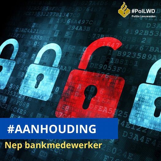 Aanhouding nep bankmedewerker in Leeuwarden