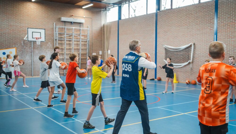 “Les krijgen van profbasketballers van meer dan 2 meter uit Amerika vergeet je nooit weer”