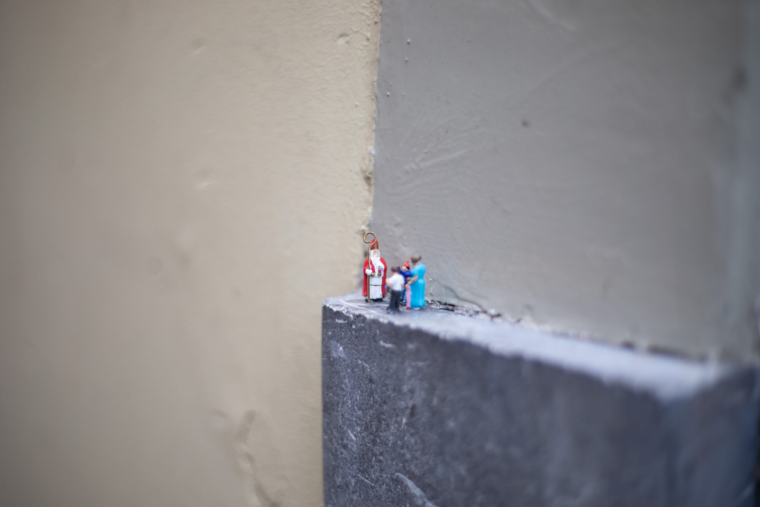 Speciale winterroute Miniature People met Sinterklaas en Kerstman in Leeuwarden