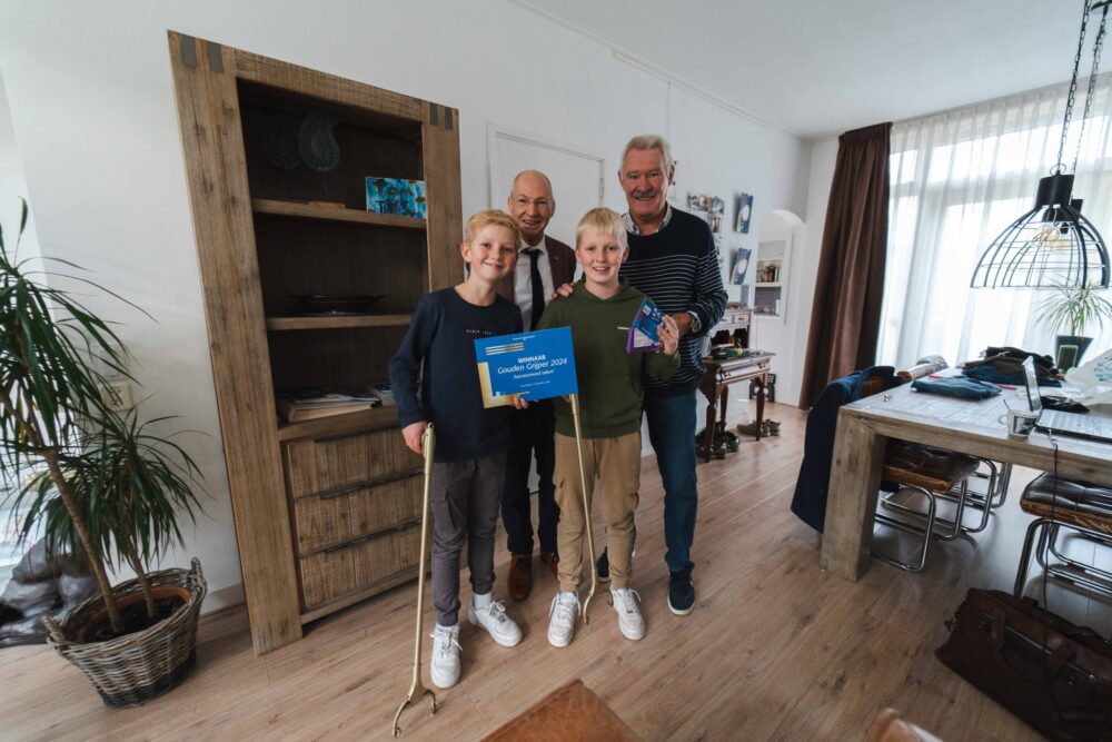 Gemeente reikt Gouden Grijpers uit
