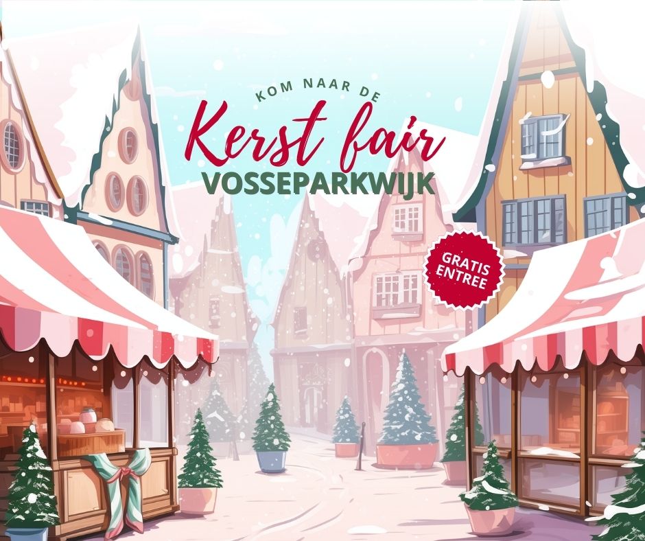 Kerstfair in Leeuwarder Vosseparkwijk