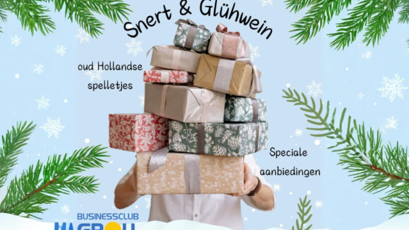 Snert, glühwein en oud Hollandse spelletjes in centrum Grou