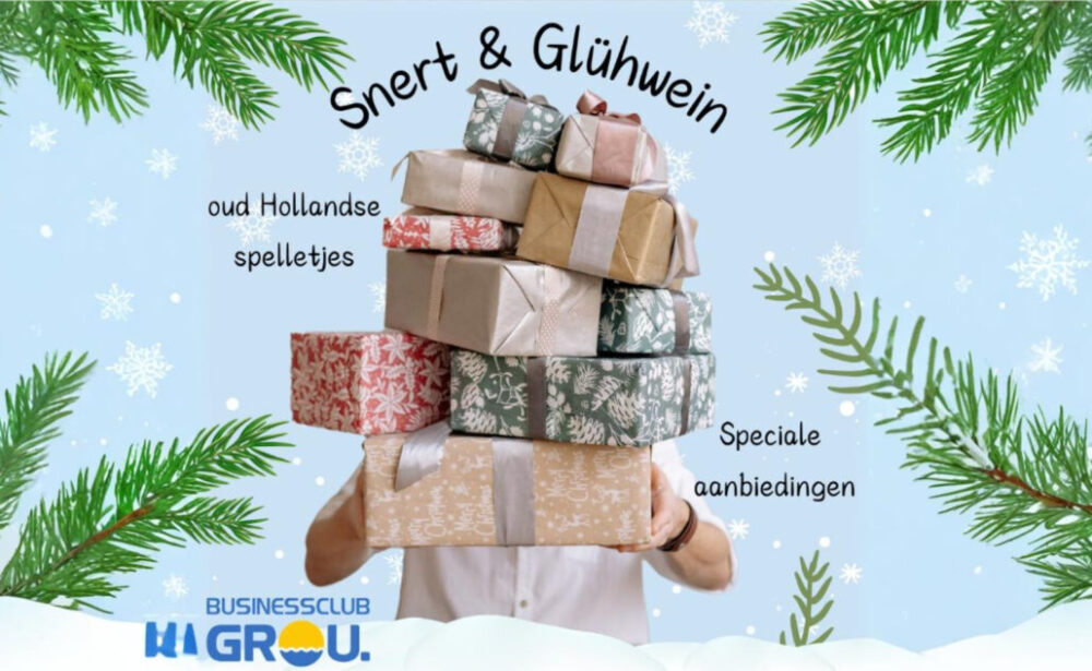 Snert, glühwein en oud Hollandse spelletjes in centrum Grou