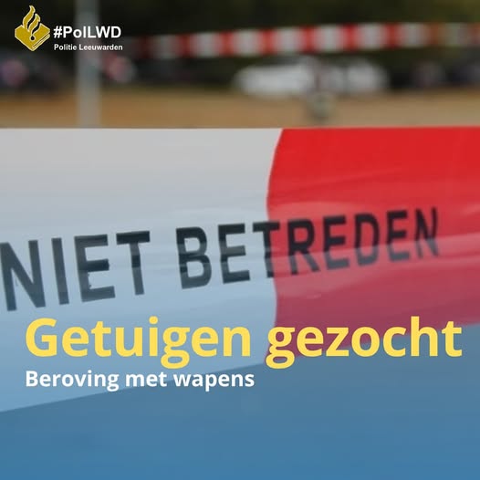Beroving met wapens op parkeerplaats Middelzeelaan in Leeuwarden
