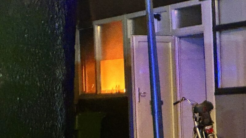 Brandweer ingezet voor keukenbrand in Leeuwarden