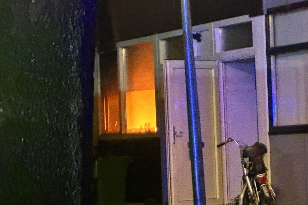Brandweer ingezet voor keukenbrand in Leeuwarden