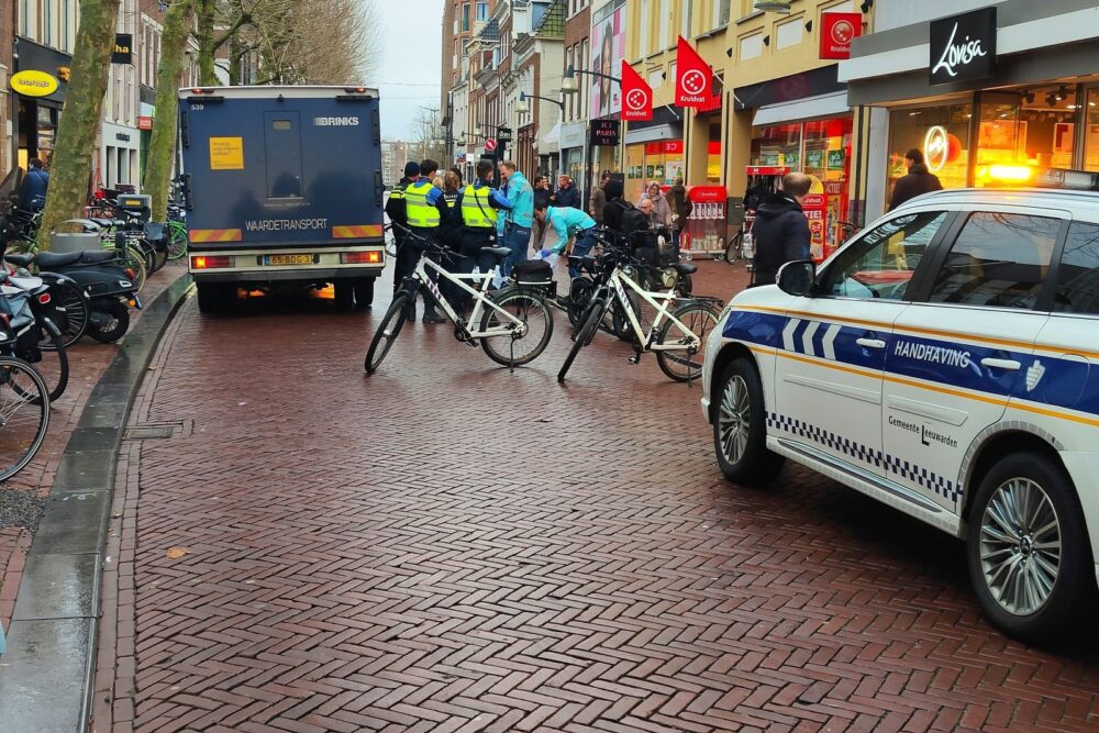Voetganger aangereden door fatbiker in Leeuwarden