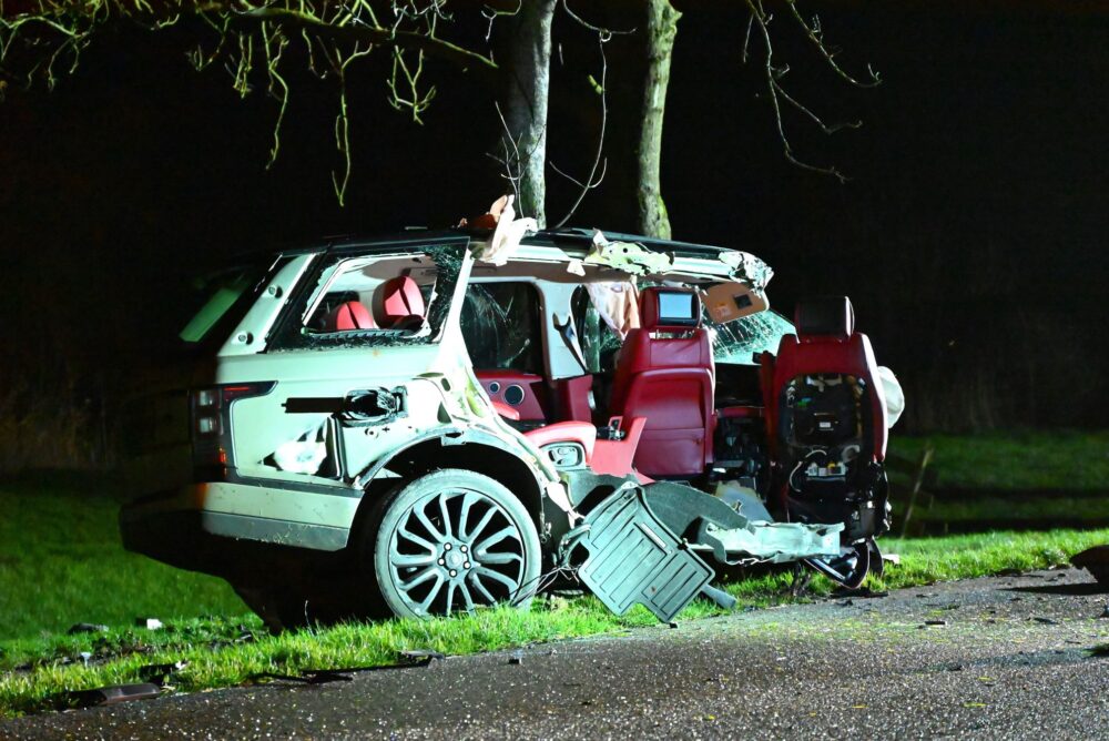 Vier gewonden bij ernstig ongeval tussen Warten en Wergea