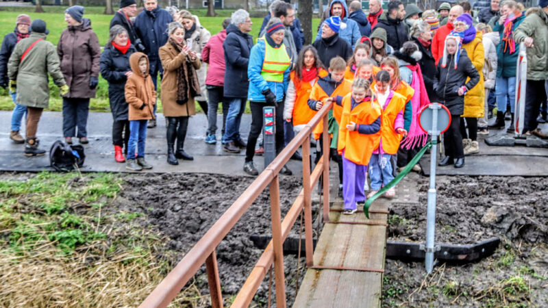 Feestelijke opening Kuierpaad Kromme Grou