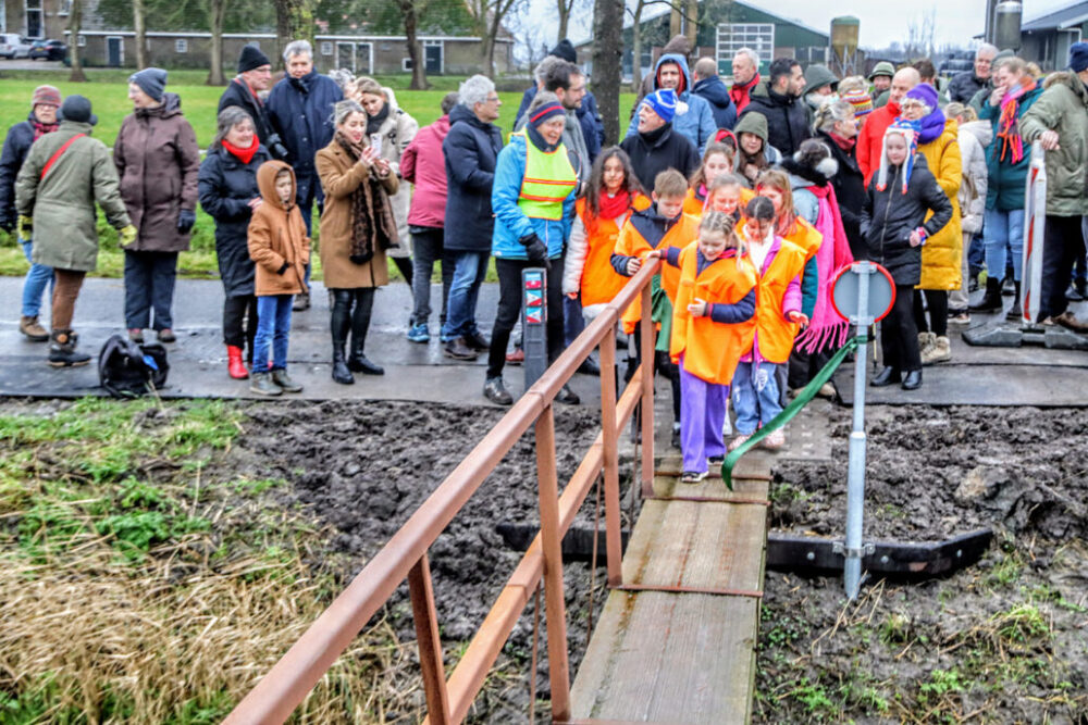 Feestelijke opening Kuierpaad Kromme Grou