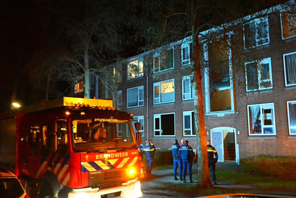 Eerstehulpverleners ingeschakeld bij brand aan de Corellistraat