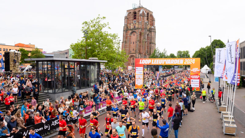 Loop Leeuwarden al 12.000 deelnemers