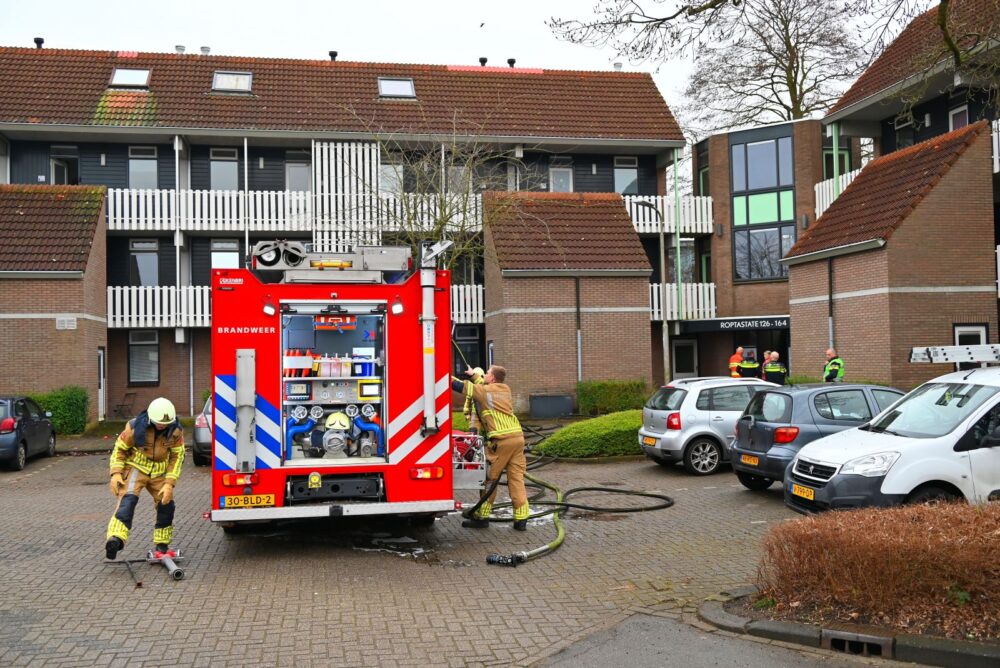 Woningbrand snel onder controle in Leeuwarden
