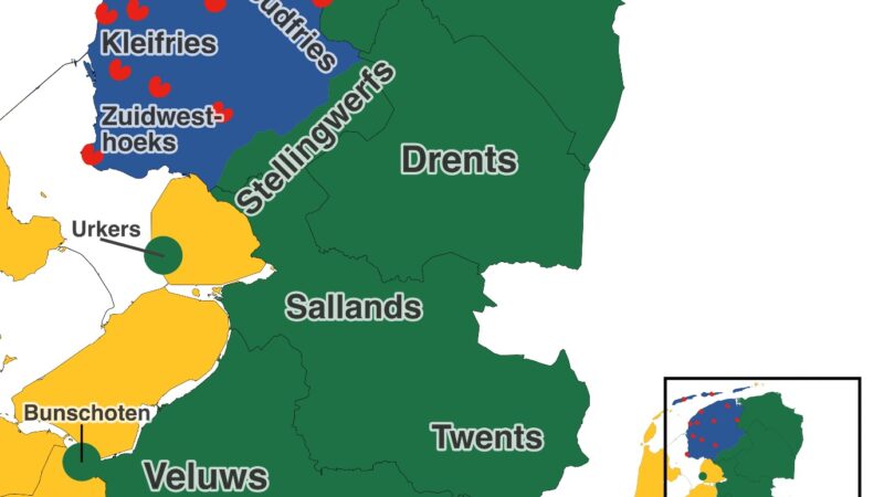 Fries doorgegeven, Nedersaksisch vergeten?