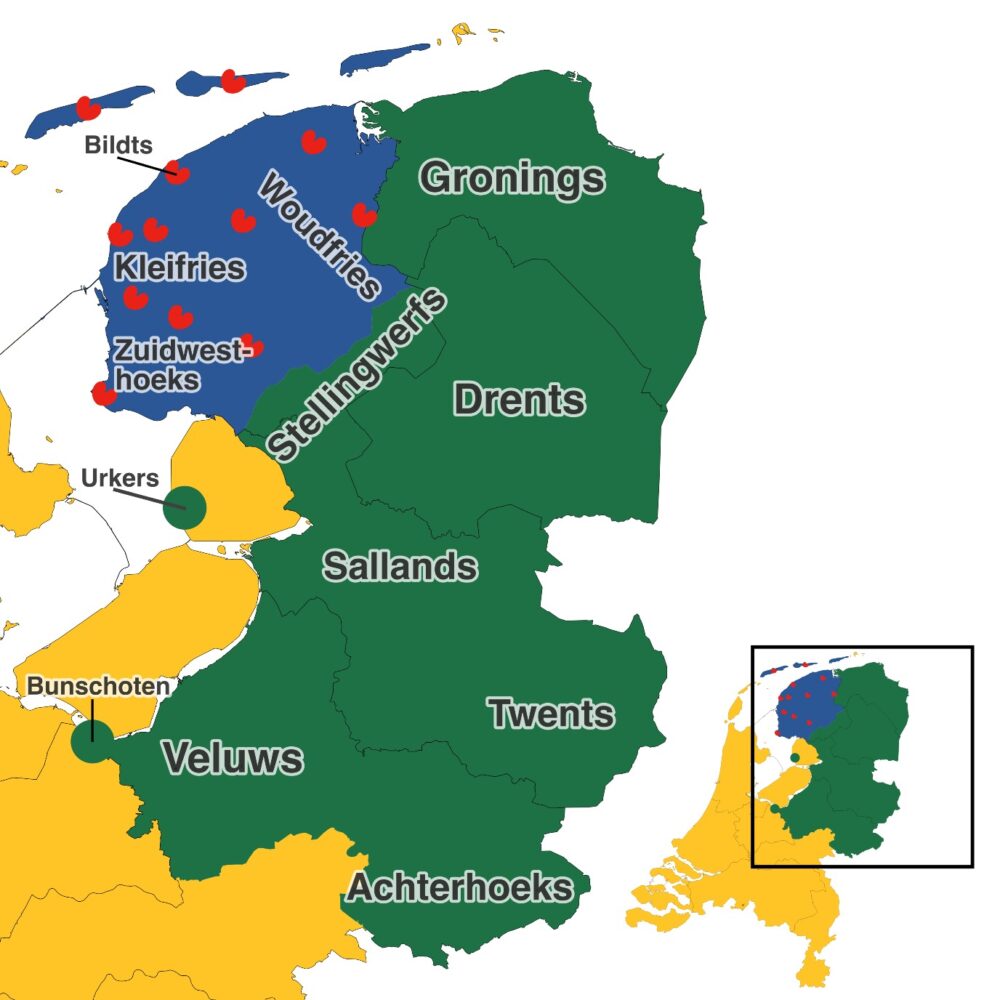 Fries doorgegeven, Nedersaksisch vergeten?