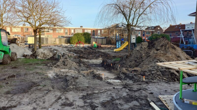 Werkzaamheden WSV Gerard Dou van start: eerste inclusieve speeltuin in gemeente Leeuwarden