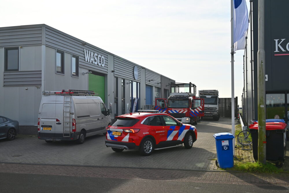 Brandmelding bij bedrijfspand blijkt vals alarm in Leeuwarden