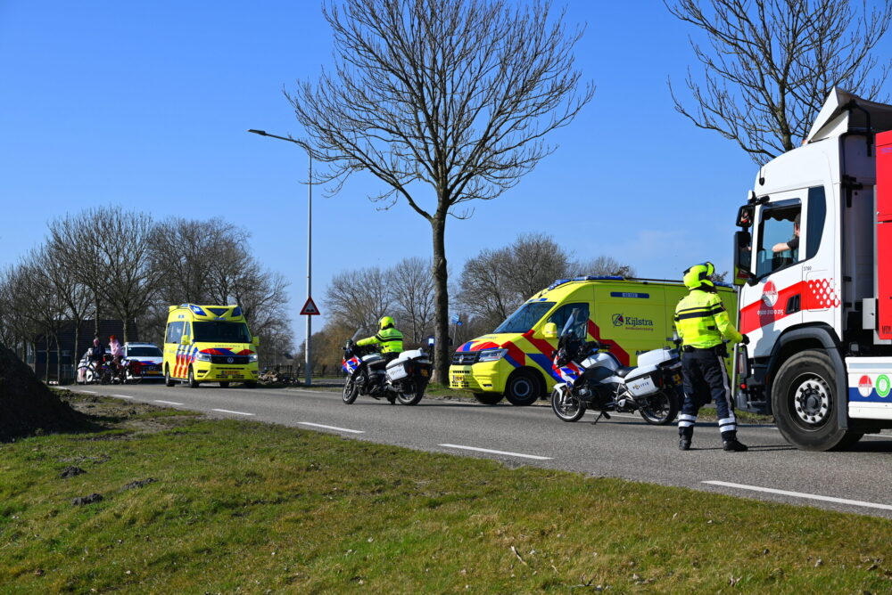 Traumateam ingezet voor onwel geworden persoon in Britsum
