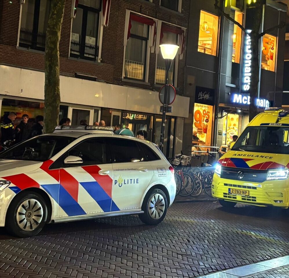 Hulpdiensten druk met overlastgever in Leeuwarden