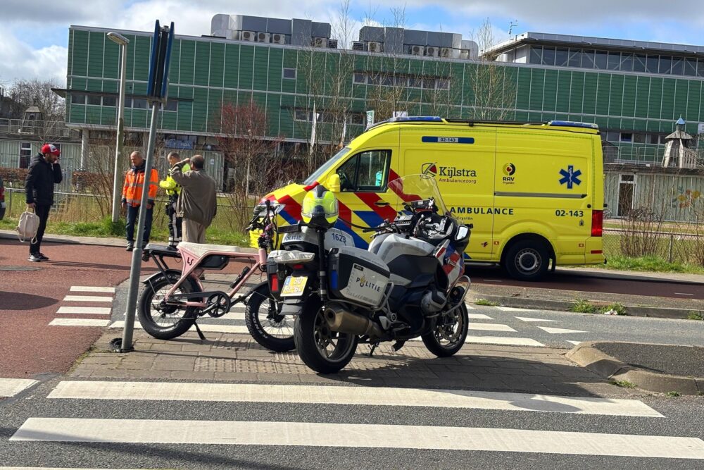 Fatbiker aangereden door automobilist in Leeuwarden