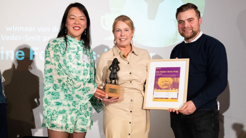 Avine Fokkens-Kelder ontvangt Els Veder-Smit Prijs 2025