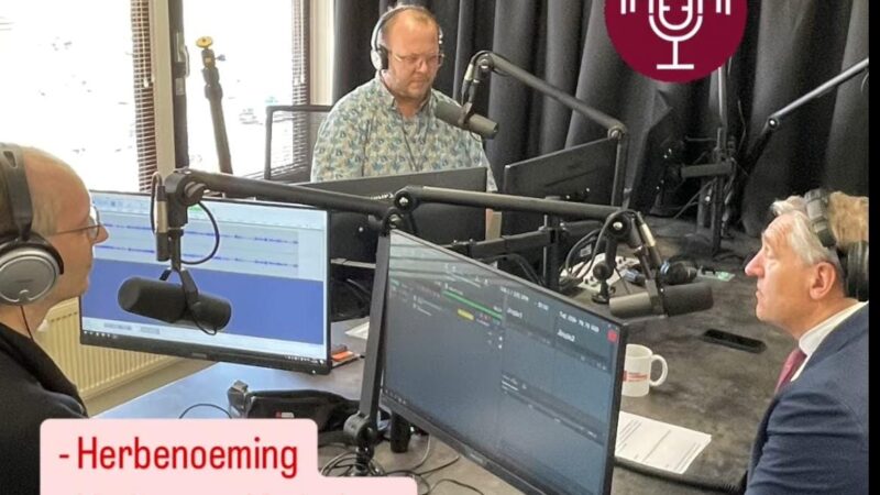 AUDIO – Gesprek met Burgemeester Buma over o.a. Herbenoeming
