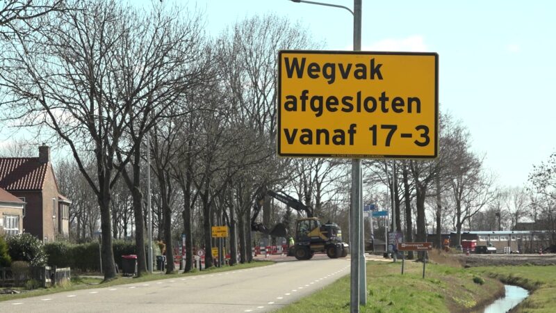 VIDEO: Verkeershinder aan de Roundwei in Warten