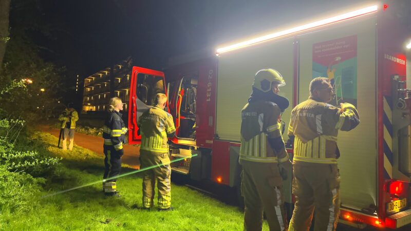 Vuurkorf zorgt voor brand in achtertuin