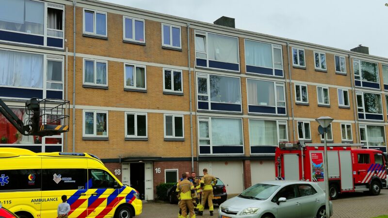 Wasmachine zorgt voor inzet brandweer in Leeuwarden
