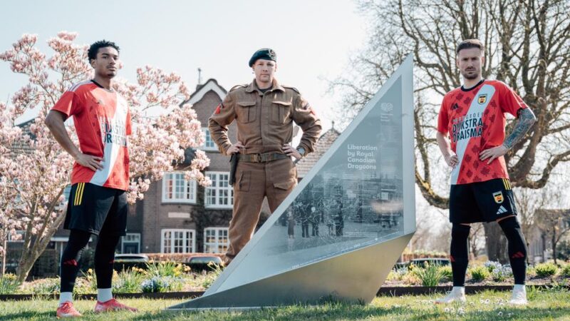 SC Cambuur viert 80 jaar bevrijding Leeuwarden met speciaal herdenkingsshirt