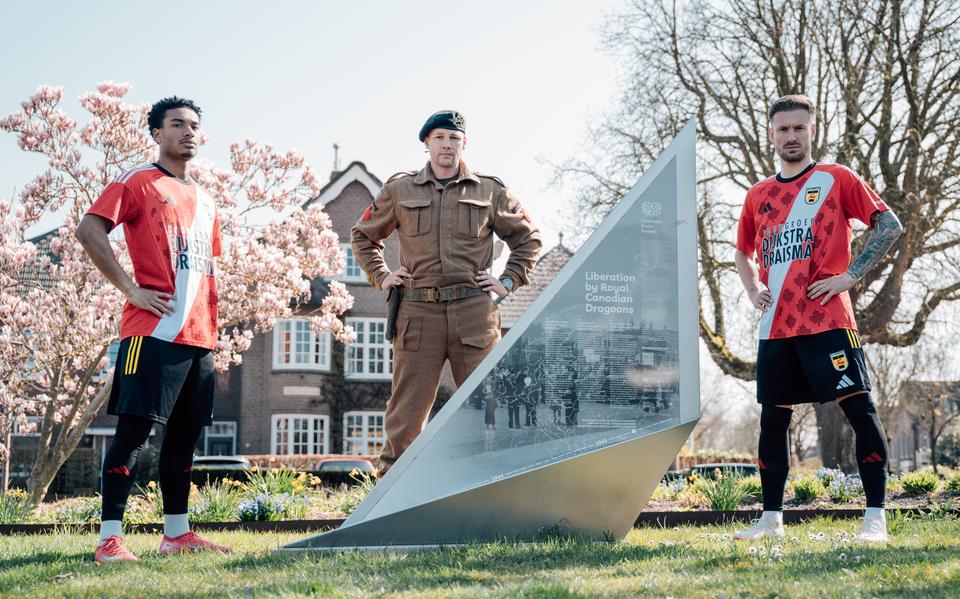 SC Cambuur viert 80 jaar bevrijding Leeuwarden met speciaal herdenkingsshirt