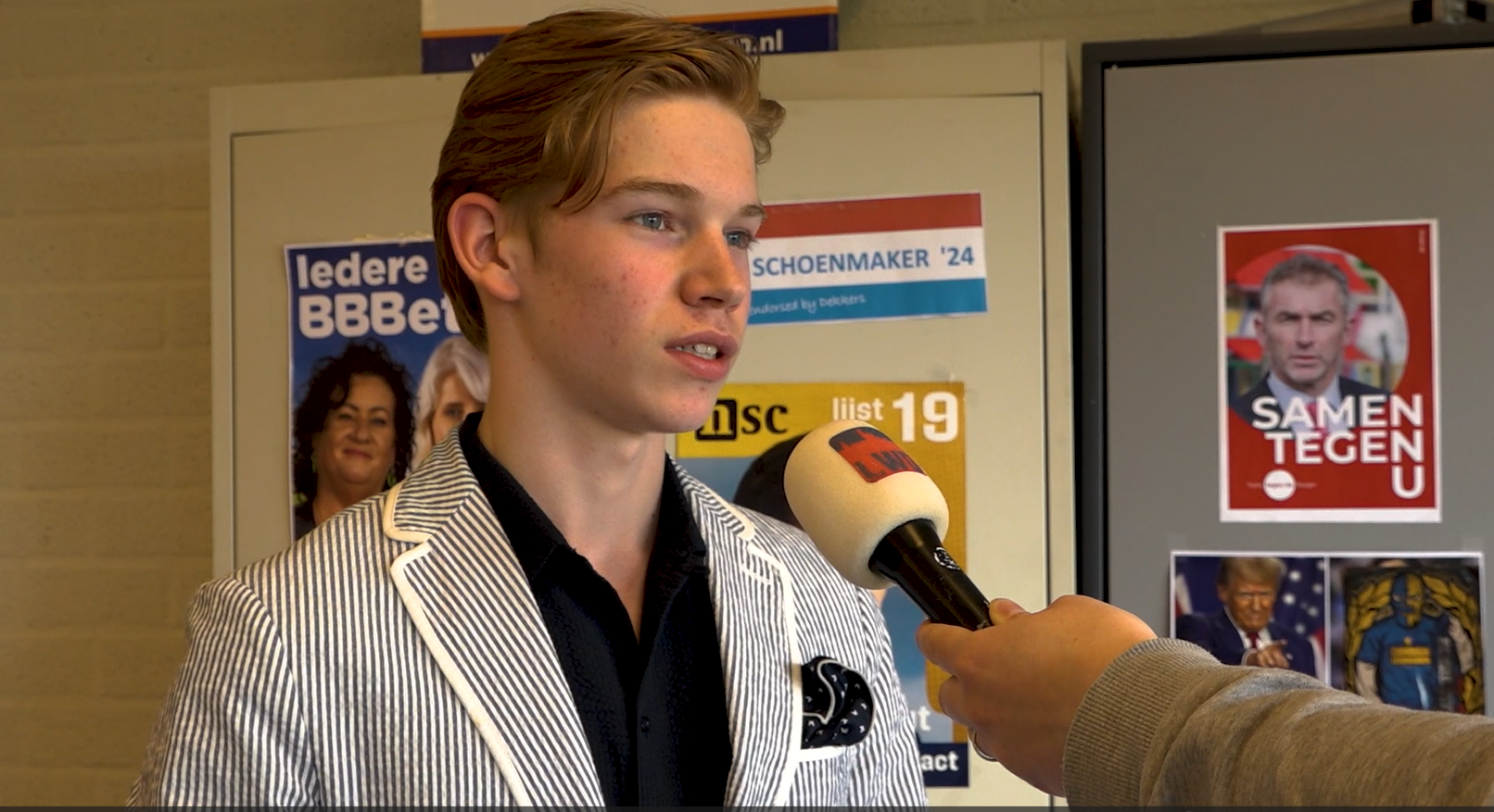VIDEO: Leeuwarder leerling Hugo Heule strijdt om titel Beste Debater van Nederland