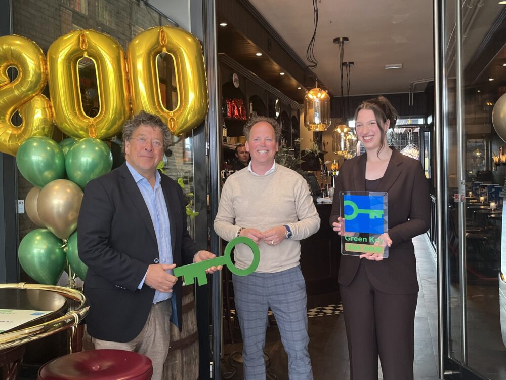 VIDEO: Restaurant De Dikke van Dale behaalt als 800e bedrijf in Nederland het Green Key certificaat