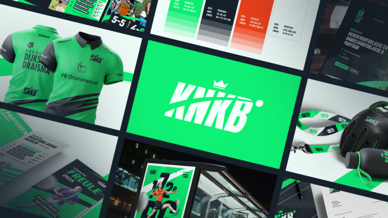 Nieuw logo KNKB en woensdag demonstratie nieuwe kaatshandschoen