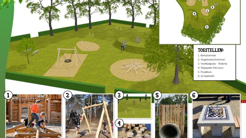 Speeltuin Jacobijnerkerkhof krijgt kleinere toestellen vanwege beschermde stadsgezichten