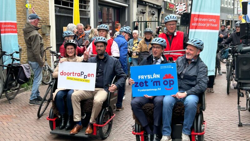VIDEO: Veilig fietsen centraal bij aftrap Doortrappen en Dag van de Fietshelm