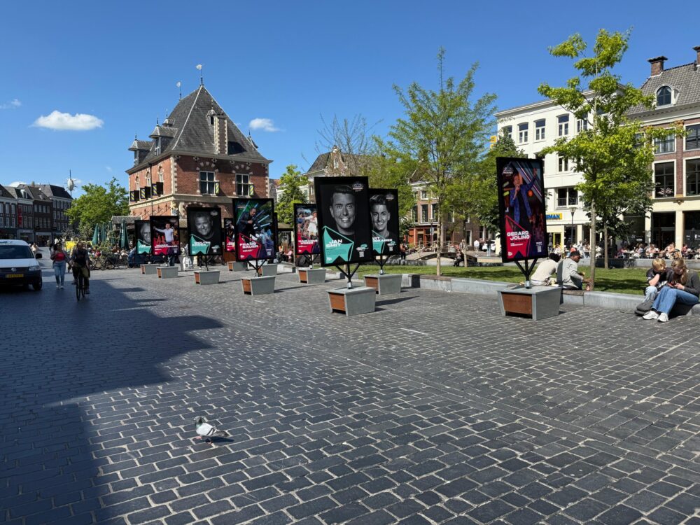Pop-up expo en Muziekfeest op Waagplein