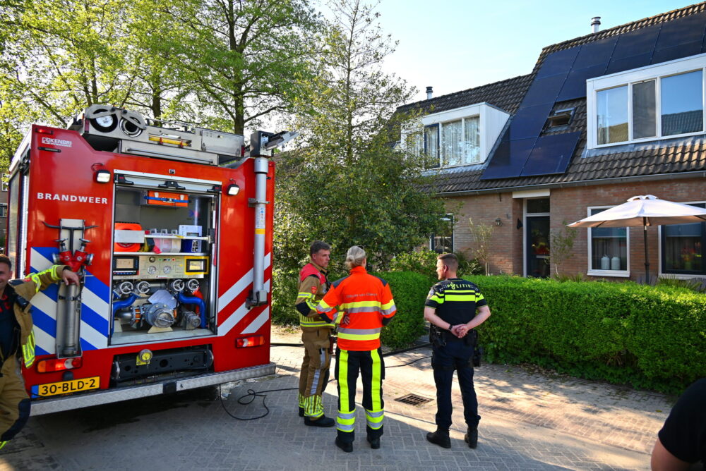 Woningbrand Albert Schweitzerstraat