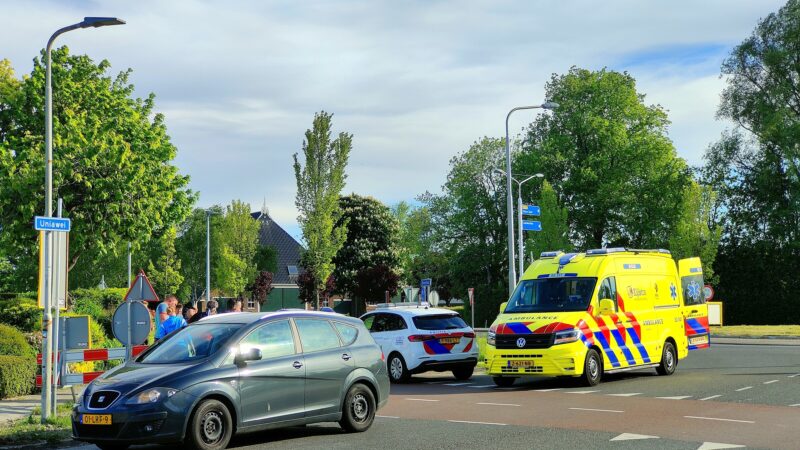 Wielrenner gewond na val