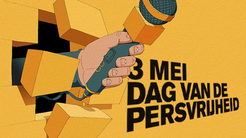 Wereldwijde Dag van de Persvrijheid op 3 mei: aandacht voor journalisten